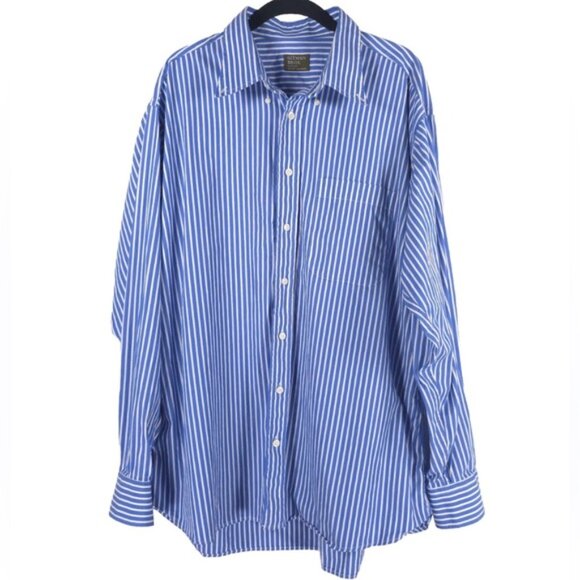 GITMAN BROS. MASTER SHIRT‎ MAKERS USA🇺🇸MADE Button Down Striped Long Sleeve XL - Picture 1 of 11